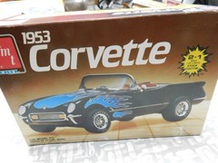 1953 Corvette 1/25 scale AMT / Ertl kit # 6519