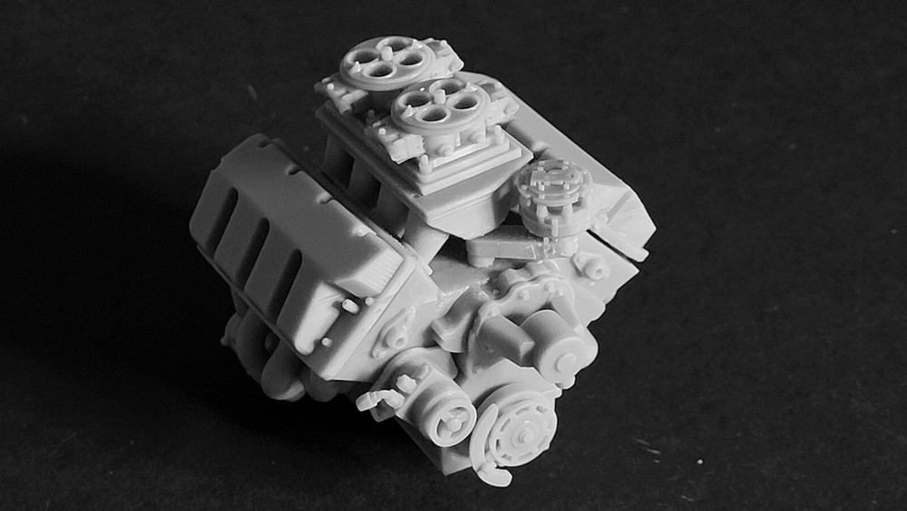 BOSS 9 crate engine big block Kasse 520ci Ford – 18 12 18 24 amt revell tamiya