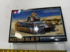 Tamiya 1/48 British Matilda Mk.III/IV Plastic Model Kit 32572