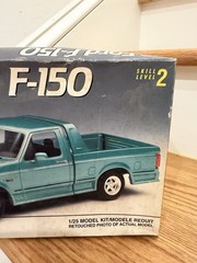 AMT Ford F150 Shortbox Pickup Truck Model Kit Parts
