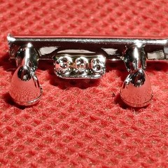 Bullet Door Mirrors 1966 Ford Mustang 1:25 scale model car part AMT