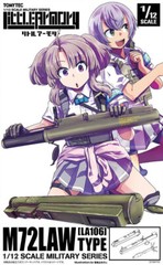 TomyTec Little Armory 1/12 LA106 M72LAW Anti Tank RPG Shoulder Plastic Model Kit