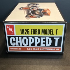 New AMT 1925 Ford Model T Chopped T Retro Deluxe 1:25 AMT1167/12 Inside Unopened