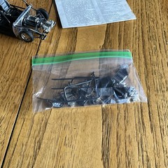 Revell Hot Rod Lincoln LSC Pro Street Kit #7456 1990 STARTED/INCOMPLETE