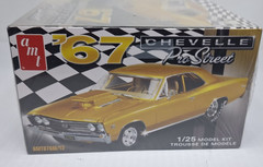 AMT ’67 Chevelle Pro Street 1/25 Scale Plastic Model Kit Car Chevy 1967
