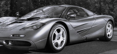 1:12 Mclaren Race Car24Le Man Racing Custom Built Metal Model18Carousel DarkGray