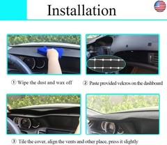 Yiz Dash Cover Mat Custom Fit for Kia Sorento 2016 2017 2018 2019 2020 with