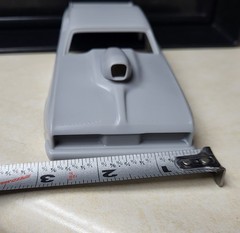 1/24 scale resin 3d printed 1970 Duster Pro Mod drag body model slot car