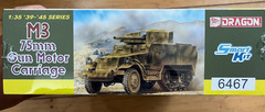 Dragon 1:35 ’39-’45 Series M3 75mm Gun Motor Carriage SEALED WWII U.S. Army