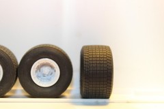 W-54 1/25 scale resin model car dirt track tires ,