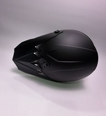 Favoto SC-09S Adult Off-Road Motocross Dirt Bike Helmet, Matte Black, XL