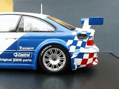 1/43 MINICHAMPS BMW M3 GTR, 2001, Driv. J. MULLER/J.J. LEHTO mint,++ !