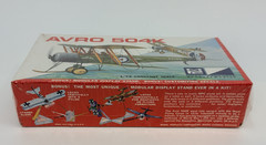 Vintage MPC Avro 504K Model Kit With Stand *Sealed* 1:72 Scale