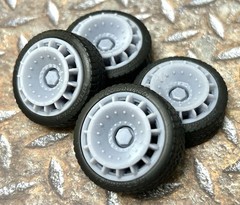 Resin 20 Inch: “Porsche Extreme Aero Disc”Model car Wheels/Tires 1/24 1/25 scale