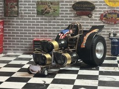 1/25 Resin 3d Printed 4 Jet Engine Pulling Tractor Model Kit