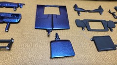 1968 Dodge Charger R/T PAINTED BODY SHELL & MORE 1:25 Revell NEW Model PARTS