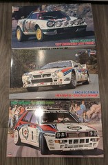 Hasegawa Lancia Stratos 037 Delta Monte Carlos 1:24 Plastic Model Kit Good Decal