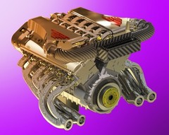PAGANI ZONDA F – ENGINE MERCEDES AMG / 8 12 18 24 Tamiya Revell Monogram AMT IXO