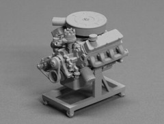 FORD SMALL BLOCK V8 260 289 302 351 – 3D 8 12 18 24 Tamiya Revell Monogram AMT