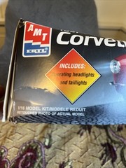 AMT 1957 Corvette Convertible LARGE 1/16 Scale #6464 VTG Unassembled Model Chevy