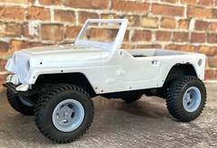 1/24 Scale: 18-Inch “Off-Road 5 Slot Mags” Wheels W/ Mud Tires;Jeep, Resin 1/25