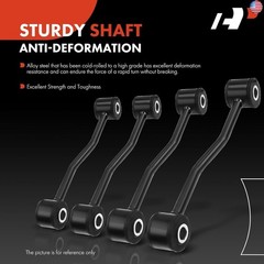 A-Premium Set of 4, Front & Rear Sway Bar Links Kit Stabilizer Bar Links