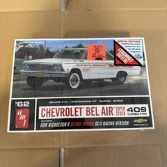 62 AMT Chevrolet Bel Air Super Stock 409 Turbo-Fire Don Nicholson New Sealed Kit
