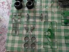 Vintage 2001 Revell Grave Digger 1/25 OPENED AND UNBUILT.