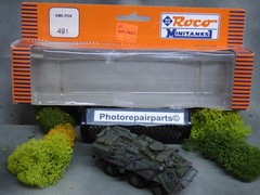 Roco Minitanks (Used) 1/87 Modern West German Fox NBCRS APC Lot #7262K©