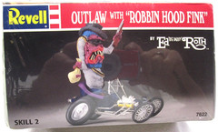 Revell Outlaw W/Robbin Hood Fink-Ed Big Daddy Roth Model Kit. #7622-NOS-SEALED