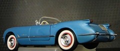 Corvette Chevrolet12Race Car 55Chevy57Classic1 24Hot Rod18Built Metal Model