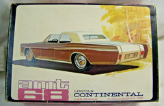 1968 Lincoln Continental AMT Model Box 6428-200 BOX ONLY