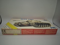Vtg ESCI/ERTL M48 A2C Tank Model Kit 1:72 Scale Unsure If Complete In Box