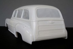 1951 CHEVROLET STATION WAGON RESIN CONVERSION KIT for 1/25 AMT 1951 CHEVY KITS