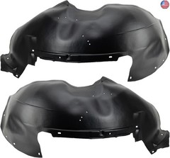 TRQ Front Inner Fender Liner Set Compatible with 2001-2006 Chevrolet Silverado