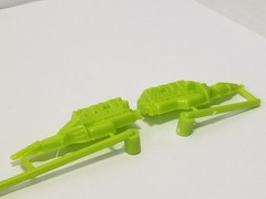 1967 Chevelle Malibu ENGINE BLOCK for 396 V8 from Revell 1:25 Model Kit 67 SS