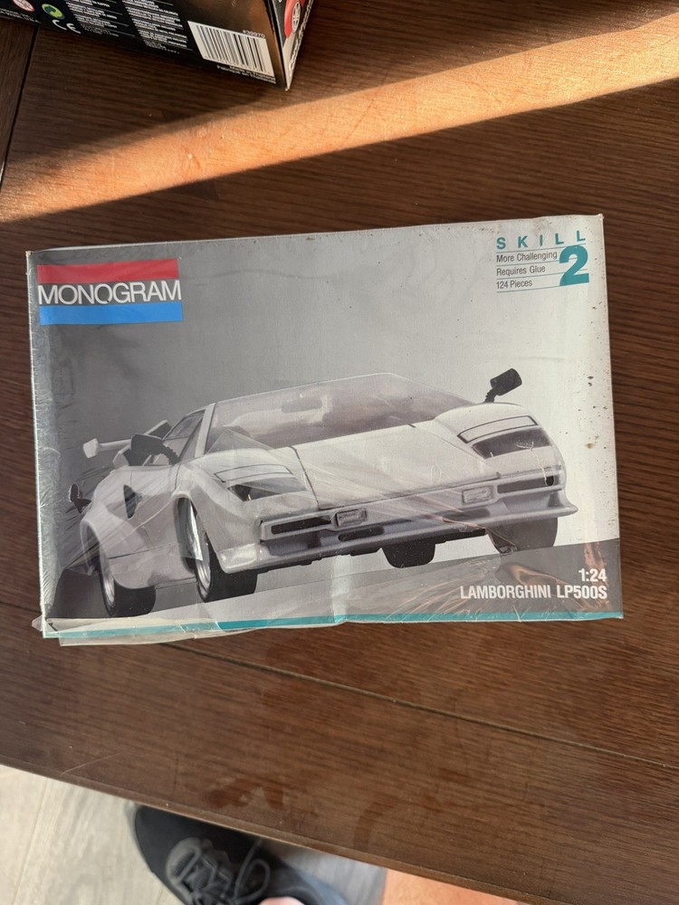 Lamborghini LP500S Monogram 1:24 Plastic Model Kit 2769 Factory Sealed