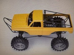 1/25 Resin 3d Printed Mud Truck