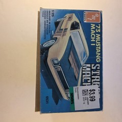 73 Mustang Mach 1 Street Machine AMT 1:25 Parts In Bags