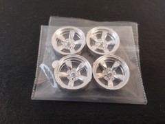 AMT Mpc Revell Mag Style Chrome Wheels Set 1/25 Scale Set Of 4
