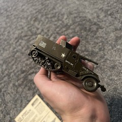1976/79 Monogram SnapTite US Army Half-Track Model Kit VINTAGE Assembled