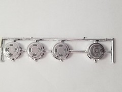 1977 Chevy Monza SLOT MAG WHEELS from AMT 1:25 Model Kit 77 Mirage