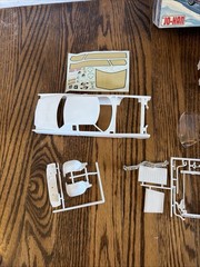 Johan 1971 Cadillac Eldorado Customizing Ski Kit # C-211 Unbuilt 1/25 Jo-Han 71