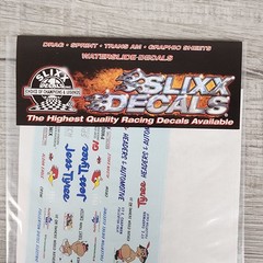 1990 Jess Tyree Pontiac Tempest 421 Super Duty 1/25th Slixx Decal Drag NHRA