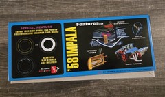 2015 AMT 1958 Chevy Impala Car #931/12 1:24 Scale Unused Open Box