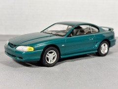 1/24 Scale 1994 Ford Mustang GT Model Car Kit GREEN Nicely Built 1/25 SN95 Fox