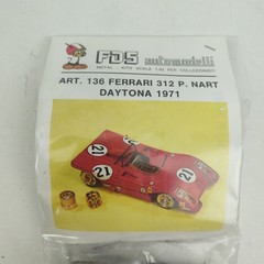 FDS Automodelli 1/43 Ferrari 312 P Nart Daytona 1973 N. 136 Diecast Model Kit