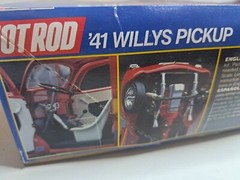 Revell 1/25 Hot Rod Magazine 41 Willys Drag Pickup Gasser Model 100% Complete