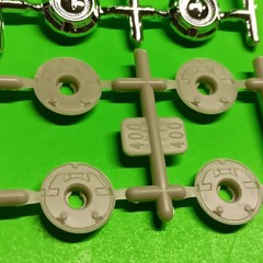 1972 Ford Pickup Truck Moebius 1/25 Rim Wheel Tire Dog Dish Cap F-250 Ranger 4×4