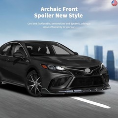 Archaic Front Bumper Lip Spoiler Compatible for 2021 2022 2023 Toyota Camry